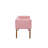 Sabrina Fabric Upholstered Bench with Rubberwood Legs-97628149