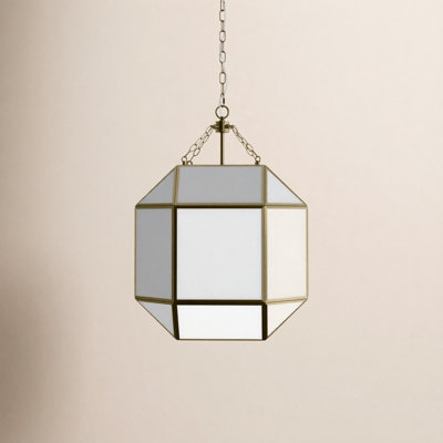 Reid 3 Light Glass Dimmable Pendant