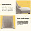 Ensemble de 6 chaises de salle à manger rembourrées en lin Modern Simplicity-264271197