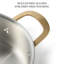 3.5 Quarts Stainless Steel (18/8) Saute Pan Yes