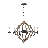 Hadie 6 - Light Dimmable Geometric Chandelier-808526317-808902965-808526314
