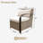 Patio Loveseat With Left And Right Armrests-1629266254