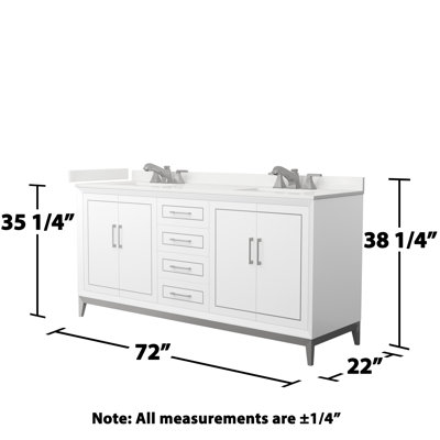 Meuble-lavabo double Marlena