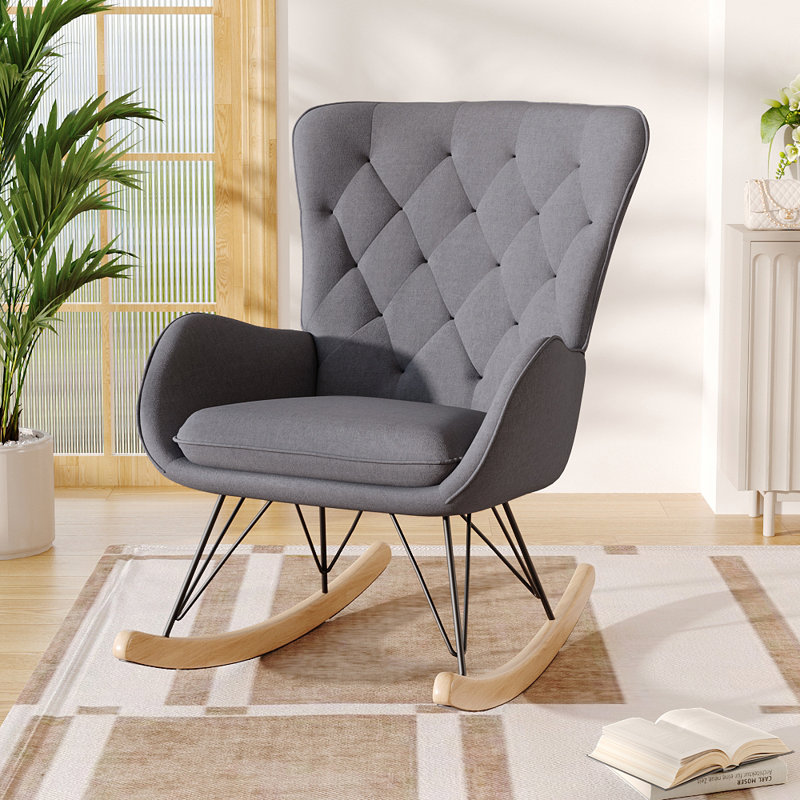 Rocking chair, Grey