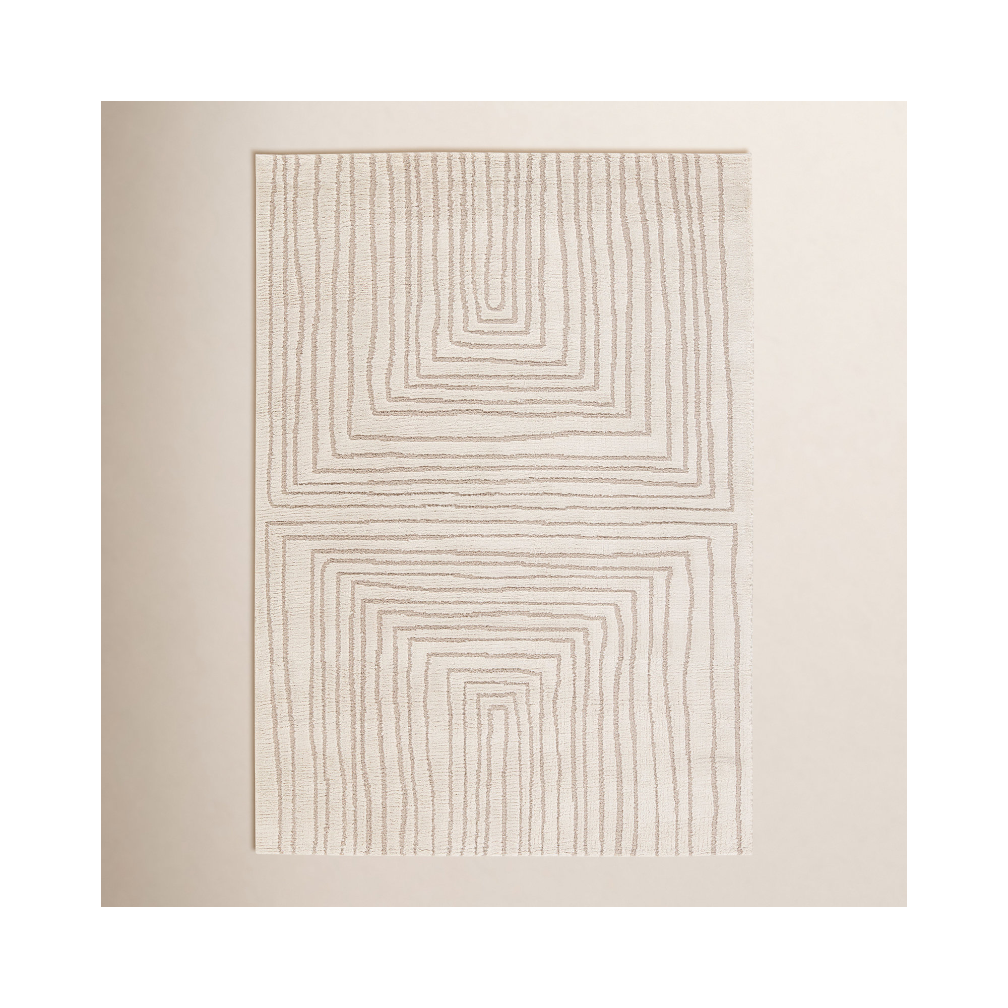 Quillan Beige Rug, Rectangle 10' x 14'