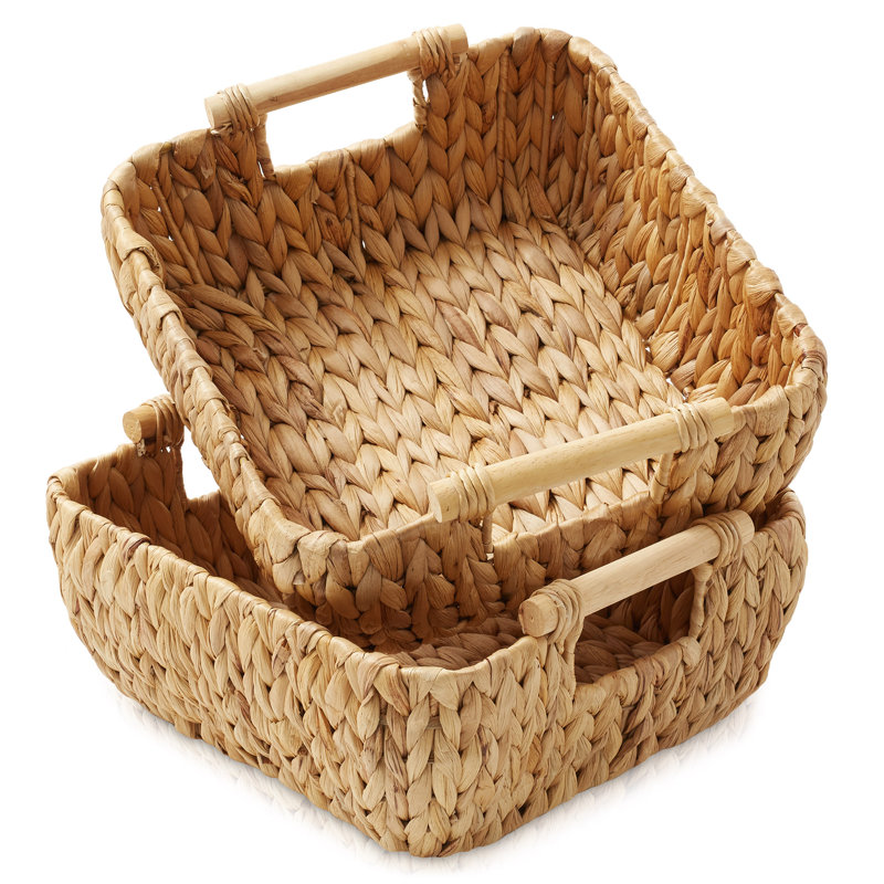 Casafield Decorative Basket, 17 quarts