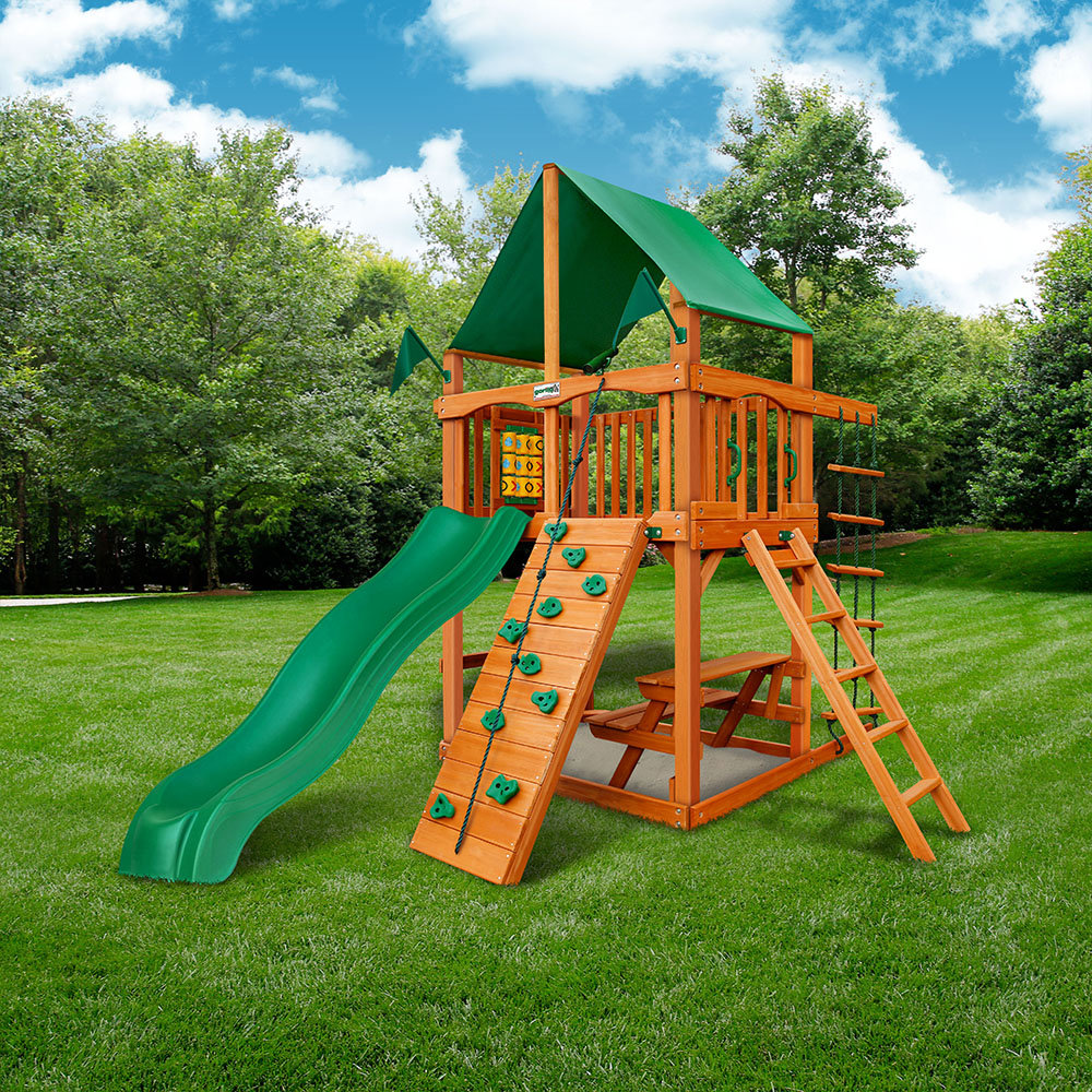 Gorilla Playsets Chateau Tower Swing Set & Reviews