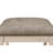 Chalk Gray Finish Upholstered Bedroom And Dining Bench, Transitional Style, Solid Wood, Square Legs, 76Mm Thick Cushion Bench In Cottage Style With Finish, For
