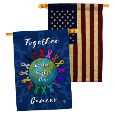 Drapeau de maison à 2 côtés en polyester 40 po x 28 po