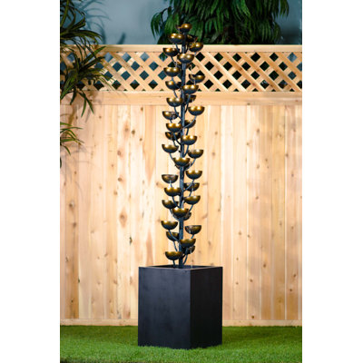 Metal Cascade Fountain