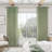 Dennan Linen Curtain Rod Pocket Back Tab,Linen Semi Sheer Curtains for Bedroom-426090682-432493409