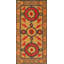 Southwestern Area Rug in Orange/Red