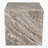 Felix 15" Minimalist Marble Cube End Table, Natural Gray Beige Stone Square Block Side Table, Solid Glossy Living Room Accent Pedestal-1724381820-1745844360