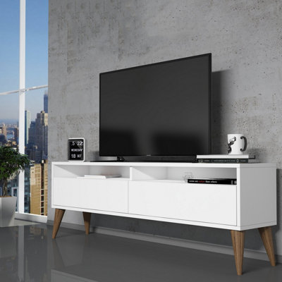 Keikei Unfinished TV Stand for TVs up to 60"