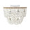 Ombre Wood Bead Flush Mount