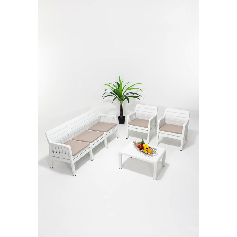 Cardamom Rectangular 5 - Person Dining Set