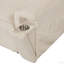 Canapé-lit modulaire rembourré avec sacs de rangement et 2 porte-gobelets sur les accoudoirs (modulaire)-1462486903