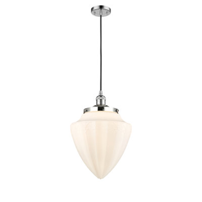Luminaire suspendu simple à 1 lumière