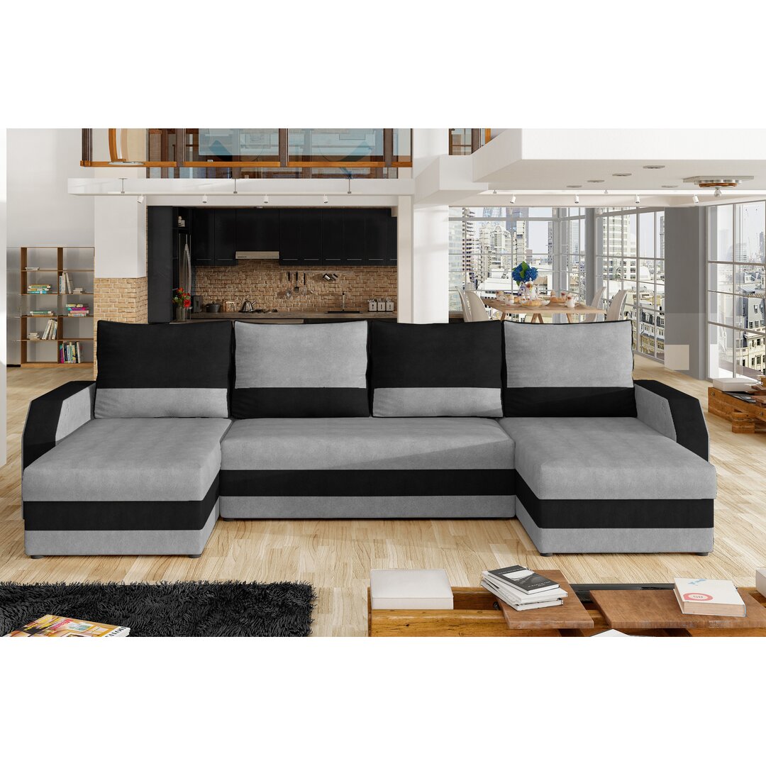 Ecksofa Asbed mit Bettfunktion