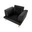 Taris Upholstered Fabric Armchair-690113498