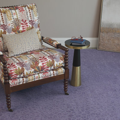 Leopardess Lavender Hand-Tufted Responsible Wool Rug