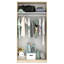 2 Door Manifactured Wood Wardrobe