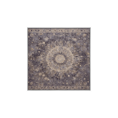 Machine Washable Gray Area Rug
