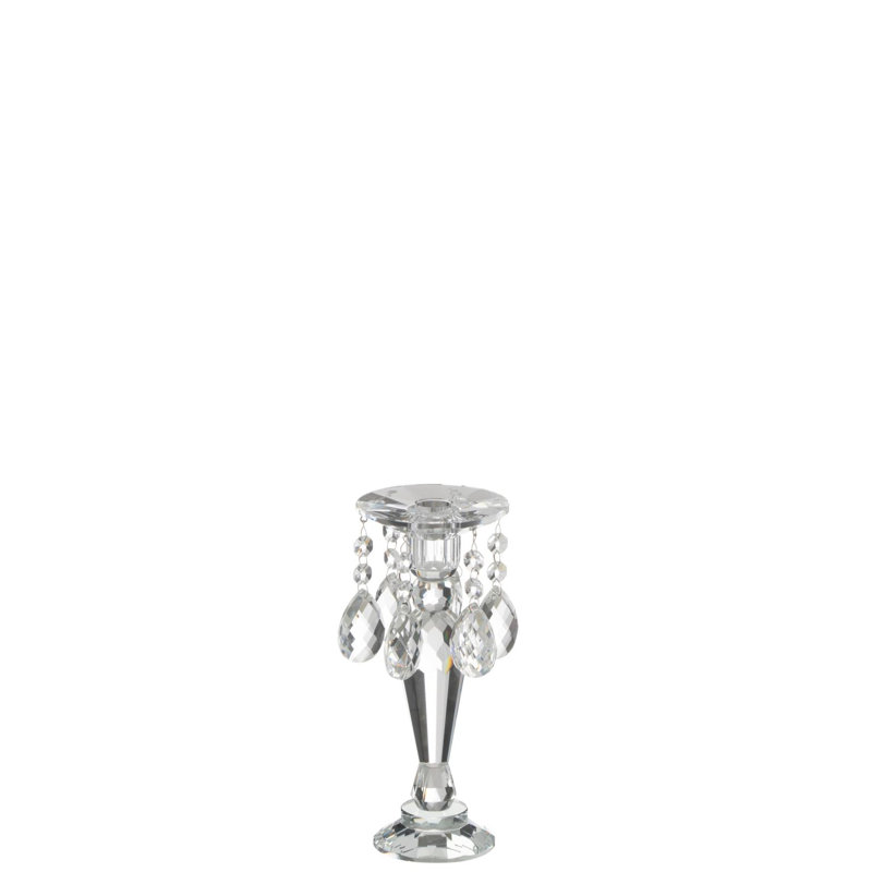 Crystal Tabletop Candlestick