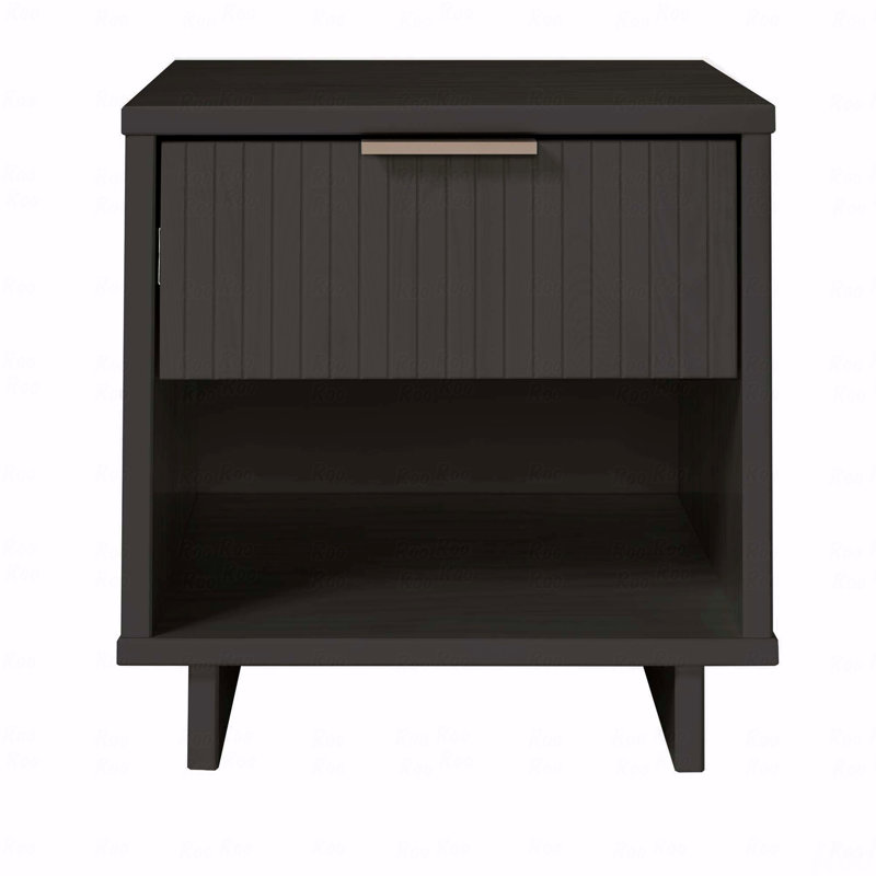 Table de chevet, Gris anthracite