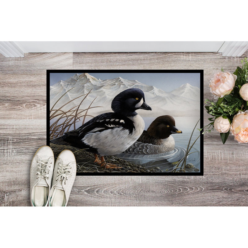 Paillasson Goldeneye Ducks in the Water, Rectangle 2 pi x 3 pi