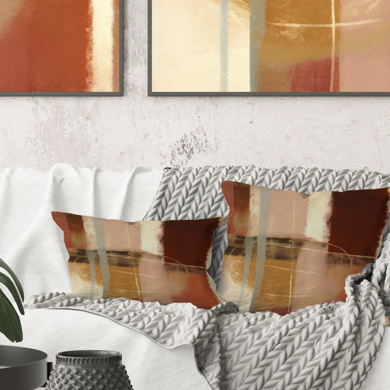 Coussin décoratif chocolat brun