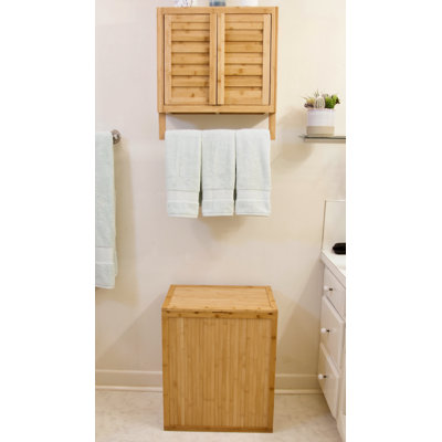 Beachcrest Home Bamboo Laundry Hamper & Reviews | Wayfair