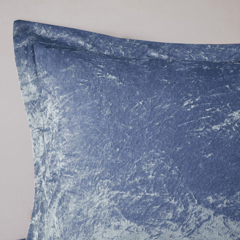 Édredon Periwinkle, Édredon pour lit simple / simple TG + 3 pièces s, Bleu