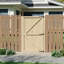 Strong Garden Gate with Latch