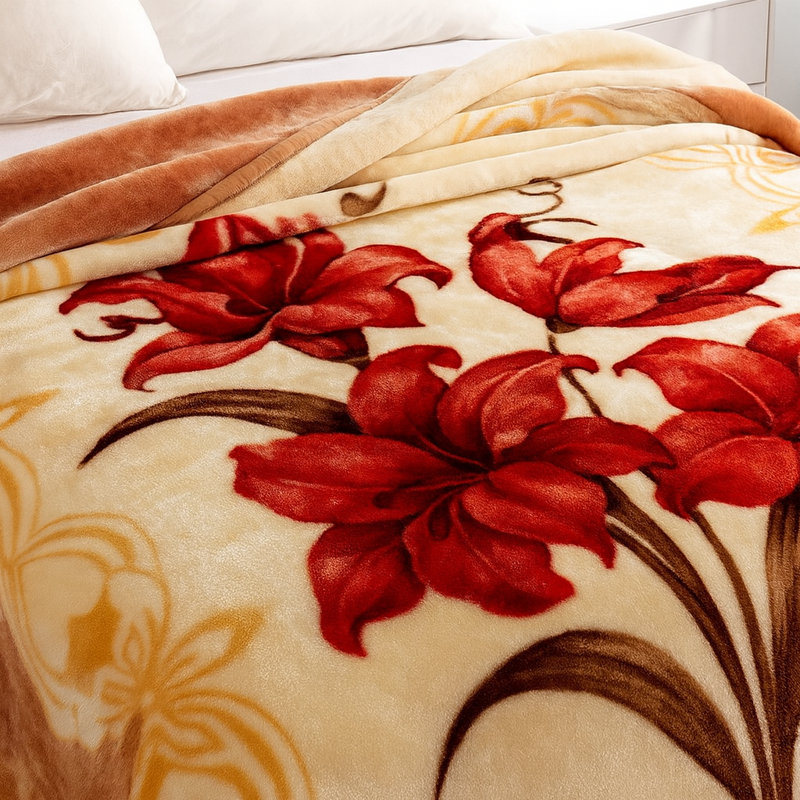 LuxeSleep Heavyweight Reversible Bed Blanket