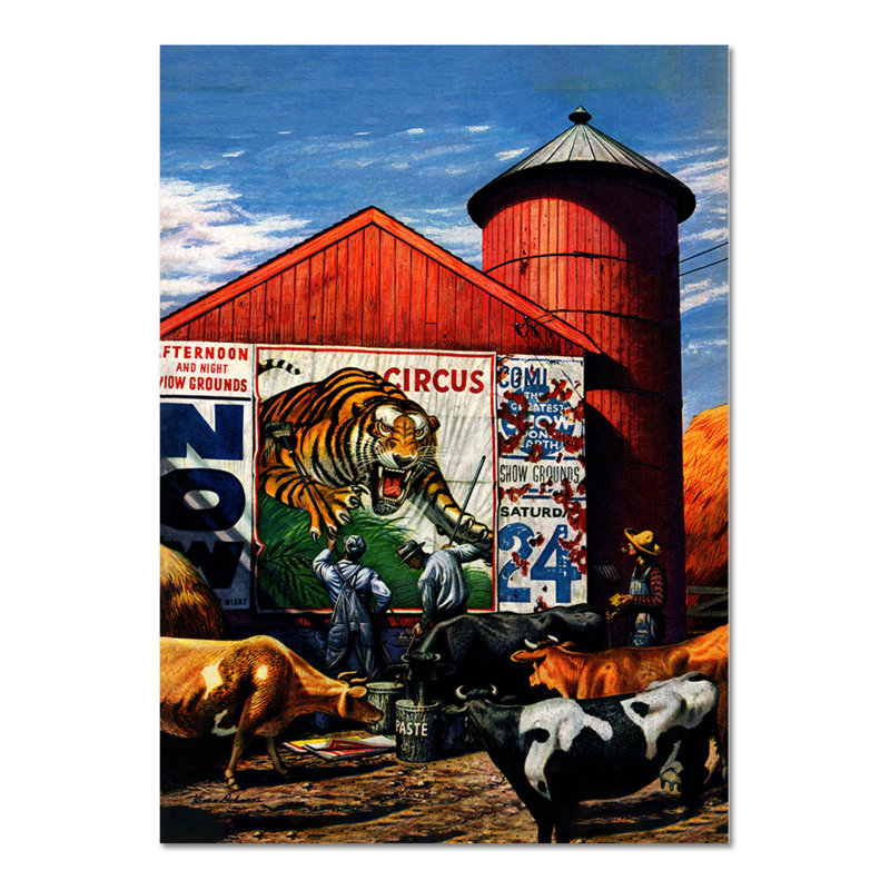 Il Circo Di Barnside by Gia Graham - Unframed Painting