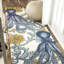 Tapis bleu / orange Thomas Paul-964278082