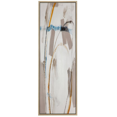 Tranquil Flow Framed Canvas