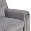 Upholstery Sleeper Sectional Sofa With Storage Bags And 2 Cup Holders  On Arms