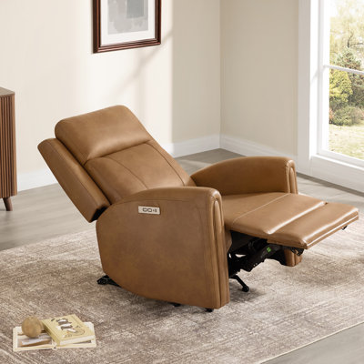Zero Wall Vegan Leather Power Recliner