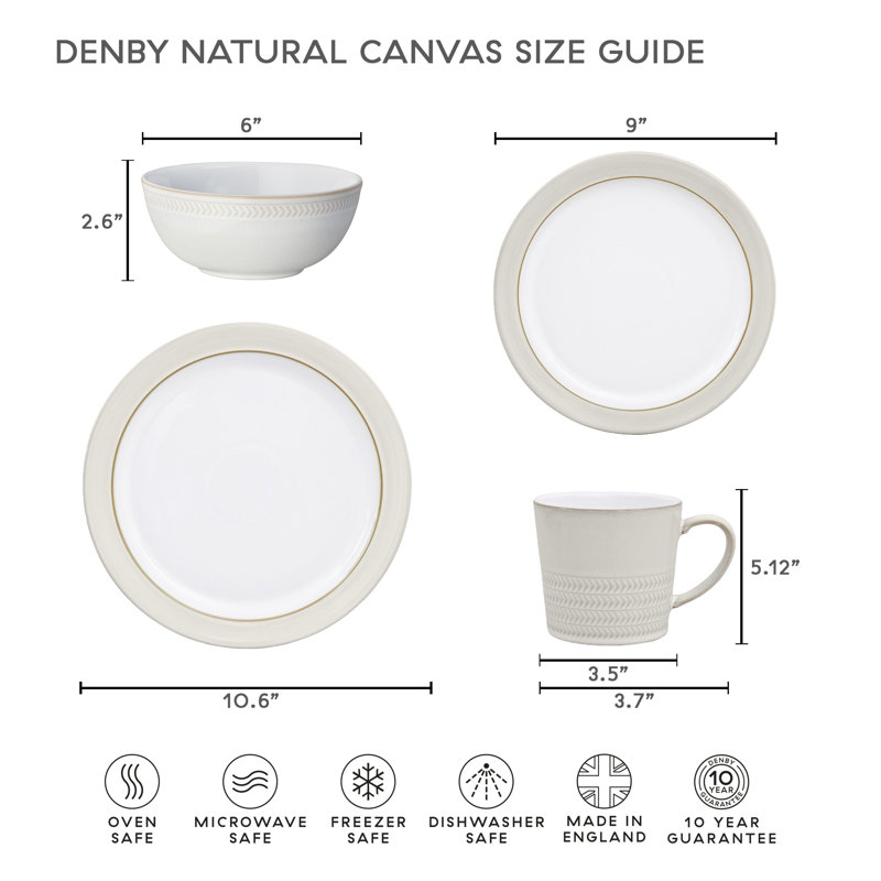 Natural Canvas 12 Pc Set