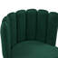 50cm H Velvet Upholstered Metal Dining Chair-1996886197