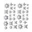 Abstract Non-Wall Damaging Wall Decal