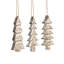 6'' Mango Wood Holiday Shaped Ornament