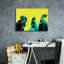 «Pop Art Farm 5» par Annie Warren, art mural sur toile, 26 po x 18 po-1556389614