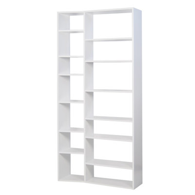 Vsevidof 224 cm H x 108 cm W Geometric Bookcase