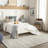 Chevron Flatweave Wool Cream/Black Area Rug-1792222640