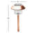 Vanesa Copper Low Voltage Integrated LED Metal Pathway Light Pack