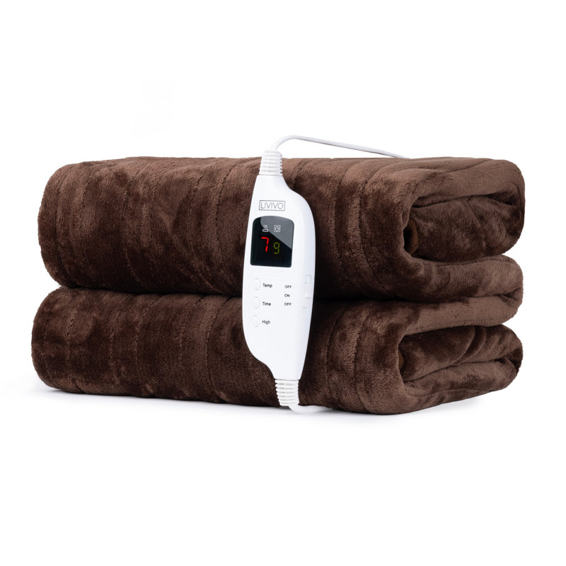 Hand Woven Heated Throw Blanket