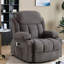 Fauteuils inclinables Power Lift avec massage thermique, structure en métal, design moderne pour le salon